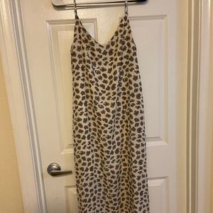 Medium cheetah print dress